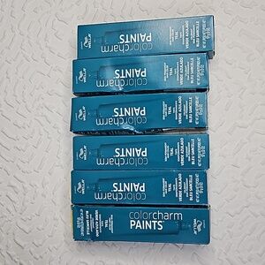 WELLA COLORCHARM PAINT IN TEAL SEMI-PERMANENT 4 AVAILABLE